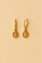Coral earrings - Zavéra