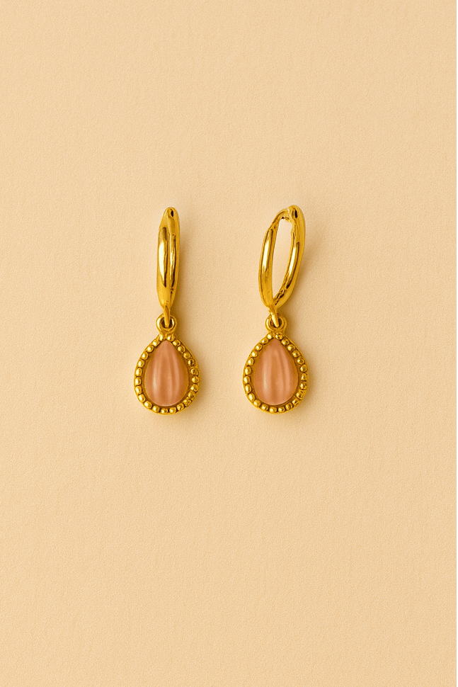 Coral earrings - Zavéra