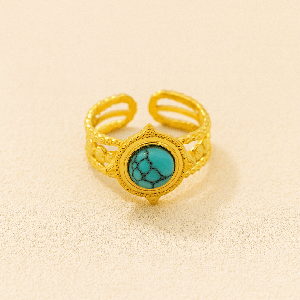 Turquoise ring - Zavéra