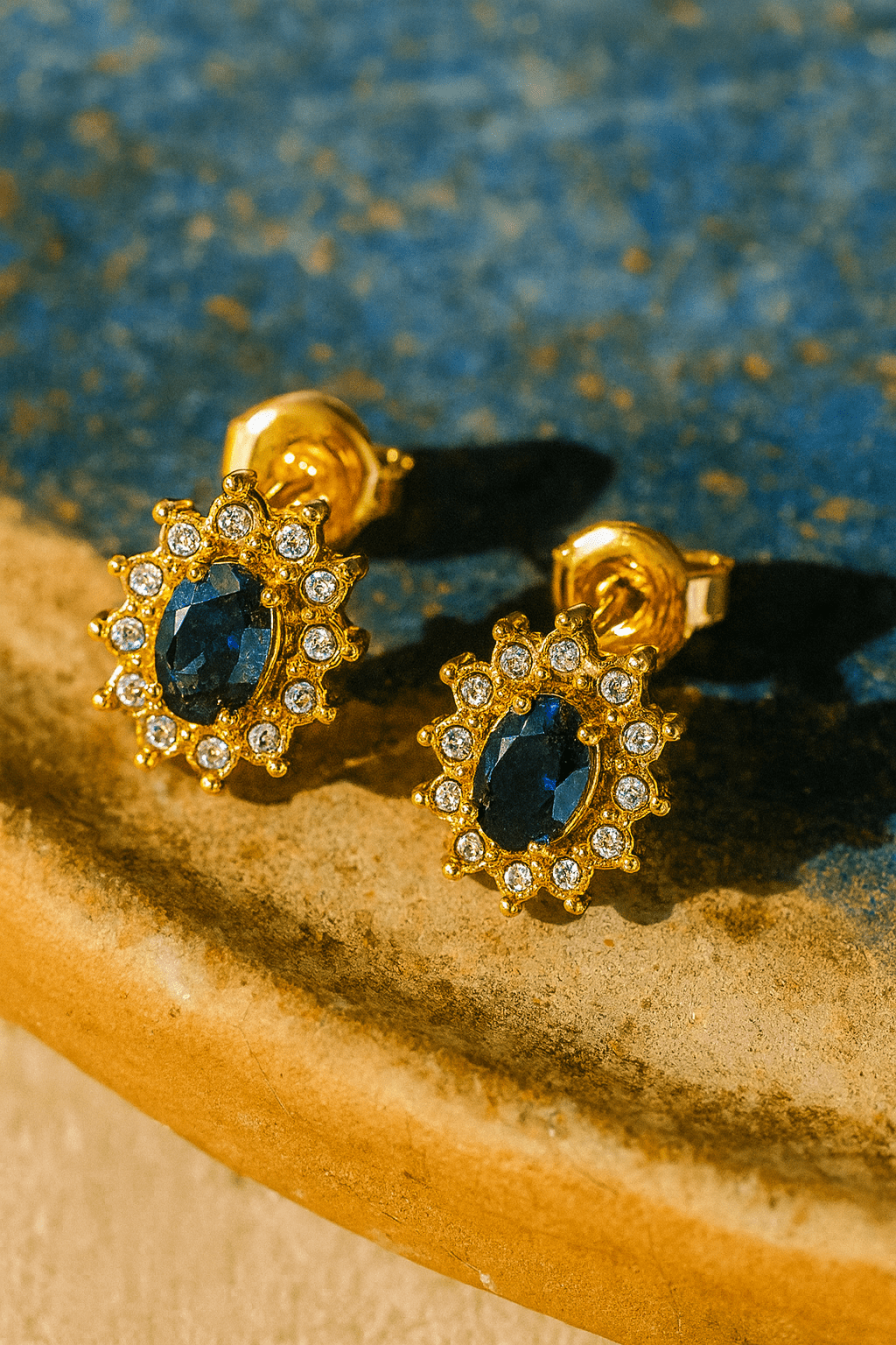 Zavéra Lazuli Oorbellen - Zavéra